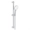 GROHE Tempesta Cube 110 Душевой гарнитур, 2 режима струи, душевая штанга 600 мм, шланг 1750 мм, хром GROHE-26748003 - фото 262917