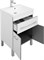 AQUANET Комплект мебели напольный для ванной Верона 58 белый (напольный 1 ящик 2 дверцы) AQUANET-287657