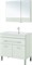 AQUANET Комплект мебели напольный для ванной Верона 90 белый (напольный 1 ящик 2 дверцы) AQUANET-287661