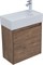 AQUANET Мебель для ванной подвесная Nova Lite 50 дуб рустикальный (с дверецей) AQUANET-302530