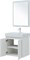 AQUANET Мебель для ванной подвесная / напольная Nova Lite 60 белый глянец (2 дверцы) AQUANET-302532
