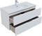 AQUANET Мебель для ванной подвесная Алвита New 100 2 ящика, белый матовый AQUANET-274205