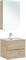 AQUANET Мебель для ванной подвесная Алвита New 60 2 ящика, дуб веллингтон белый - фото 264314