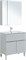 AQUANET Мебель для ванной напольная напольнаяАлвита New 80 1 ящик, 2 дверцы, серый - фото 264376