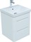 AQUANET Мебель для ванной подвесная София 50 белый глянец (2 ящика) AQUANET-274191