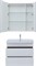 AQUANET Мебель для ванной подвесная София 80 белый глянец (2 ящика) AQUANET-274199