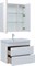 AQUANET Мебель для ванной подвесная София 80 белый глянец (2 ящика) AQUANET-274199