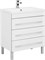 AQUANET Тумба с раковиной Верона 75 белый (напольная 3 ящика) AQUANET-287671