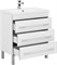 AQUANET Тумба с раковиной Верона 75 белый (напольная 3 ящика) AQUANET-287671
