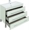 AQUANET Тумба с раковиной Верона 90 белый (напольная 3 ящика) AQUANET-287674
