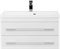 AQUANET Тумба с раковиной Нота подвесная 75 белый AQUANET-287707