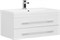 AQUANET Тумба с раковиной Нота подвесная 90 белый AQUANET-287708