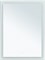 AQUANET Зеркало Гласс 60 белый LED AQUANET-274025