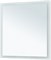 AQUANET Зеркало Гласс 80 белый LED AQUANET-274016