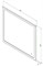 AQUANET Зеркало Ирис 90x80 с подсветкой LED AQUANET-326447