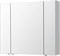AQUANET Зеркальный шкаф Алвита New 100 Серый AQUANET-277544