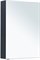 AQUANET Зеркальный шкаф Алвита New 60 Антрацит AQUANET-277539