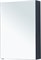 AQUANET Зеркальный шкаф Алвита New 60 Антрацит AQUANET-277539