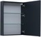 AQUANET Зеркальный шкаф Алвита New 60 Антрацит AQUANET-277539