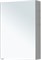 AQUANET Зеркальный шкаф Алвита New 60 Серый AQUANET-277540