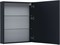 AQUANET Зеркальный шкаф Алвита new 70 антрацит AQUANET-303892