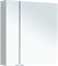 AQUANET Зеркальный шкаф Алвита New 80 Серый AQUANET-277536