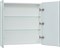 AQUANET Зеркальный шкаф Оптима 80 с LED подсветкой AQUANET-311862