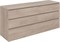 AQUANET Комод Сканди 1600x480 Дуб эдгрейн (6 ящиков) AQUANET-302547