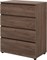 AQUANET Комод Сканди 800x480 Дуб крафт (4 ящика) AQUANET-302542