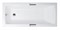 TRITON Ванна прямоугольная обрезанная Алекса 170*750 + ручки, белый Щ0000049164