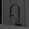 SANCOS Dora Смеситель для кухни с возможностью подключения фильтра для воды, цвет матовый черный SC4003MB