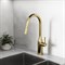 SANCOS Grand Смеситель для кухни с вытяжным изливом, цвет брашированное золото SC4002BG
