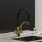 SANCOS Loro Смеситель для кухни c возможностью подключения фильтра для воды, цвет брашированное золото SC4007BG
