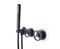 Bronze de Luxe Liberty Душевой комплект встраиваемый (душ с лампой), черный матовый Bronze de Luxe 5011B-L