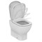 IDEAL STANDARD TESI AquaBlade® Напольный пристенный унитаз соло T007701