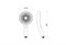AQUATEK Ручной душ Select 130 3 jet  AQ2007CR AQ2007CR