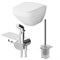 AM.PM Inspire V2.0 Набор подвесной унитаз с гигиеническим душем, цвет белый / хром CK50H0603W