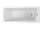 TIMO Ritta Акриловая ванна прямоугольная 1600*700*630 белый RITTA1670