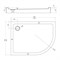 VECONI Душевой поддон асимметричный левый Tezeo acrylic TZ-55LB, 1200x900x150, акрил, черный TZ55LB-12090-C5 - фото 272499 VECONI Душевой поддон асимметричный левый Tezeo acrylic TZ-55LB, 1200x900x150, акрил, черный TZ55LB-12090-C5 - фото 272499