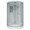 NIAGARA Luxe Душевая кабина 1/4 круга размер 90x90 см, профиль - серебро / стекло - прозрачное - фото 274112