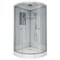 NIAGARA Luxe Душевая кабина 1/4 круга размер 100x100 см, профиль - серебро / стекло - прозрачное - фото 274138