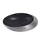 ABBER Раковина накладная Bequem AC2107BS черная матовая с серебром AC2107BS - фото 274613 ABBER Раковина накладная Bequem AC2107BS черная матовая с серебром AC2107BS - фото 274613