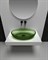 ABBER Раковина накладная прозрачная Kristall AT2801Emerald зеленая AT2801Emerald