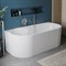 BELBAGNO Ванна акриловая отдельностоящая размер 170x80, цвет белый BB713-1700-800