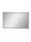 CONTINENT Зеркало с подсветкой прямоугольное (ШxВ) 80x120 см, сенсор, цвет белый ЗЛП141