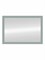 CONTINENT Зеркало с подсветкой прямоугольное (ШxВ) 80x120 см, сенсор, цвет белый ЗЛП472