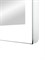 CONTINENT Зеркало с подсветкой прямоугольное (ШxВ) 80x120 см, сенсор, цвет белый ЗЛП472