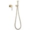 ABBER Emotion Смеситель AF8825G с гигиеническим душем, золото матовое AF8825G