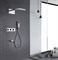 ABBER Daheim Душевая система AF8253 скрытого монтажа с изливом, термостат, хром AF8253