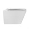 ABBER Rechteck Унитаз AC1201T подвесной белый, безободковый, смыв торнадо AC1201T